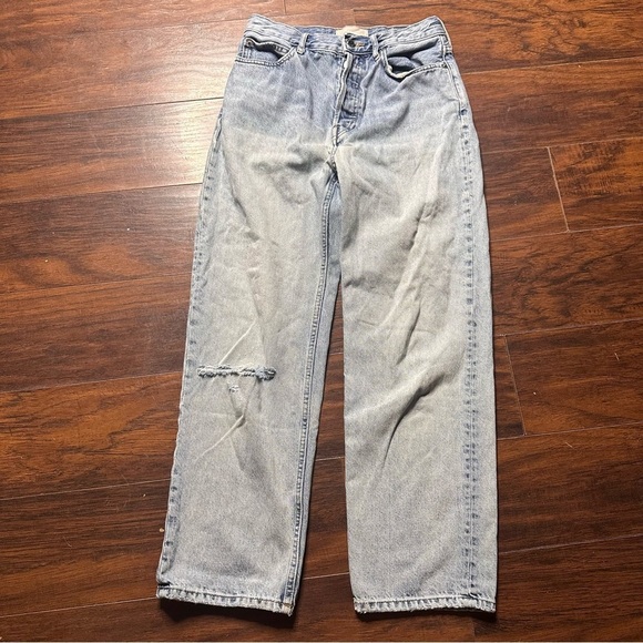 Everlane The 90's Way High Straight Leg Jeans - Picture 1 of 7